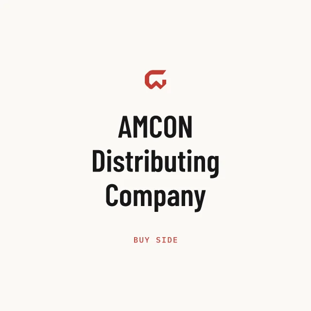 Buy side: AMCON Distributing Company