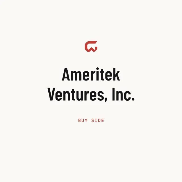 Buy side: Ameritek Ventures, Inc.