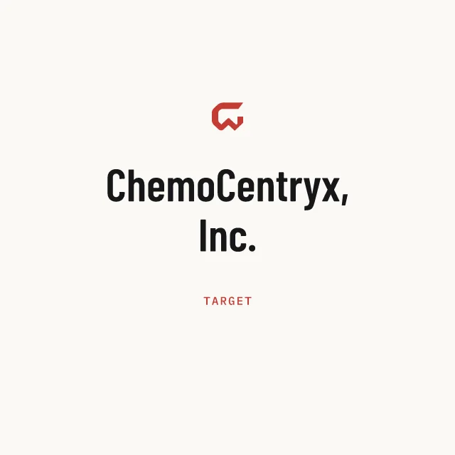 Target: ChemoCentryx, Inc.