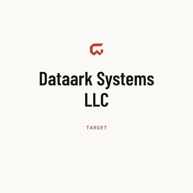 Target: Dataark Systems LLC
