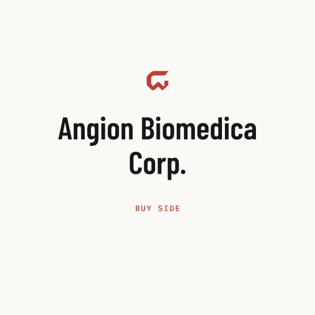 Buy side: Angion Biomedica Corp.