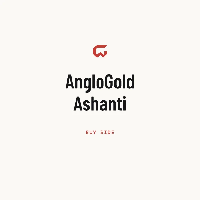Buy side: AngloGold Ashanti
