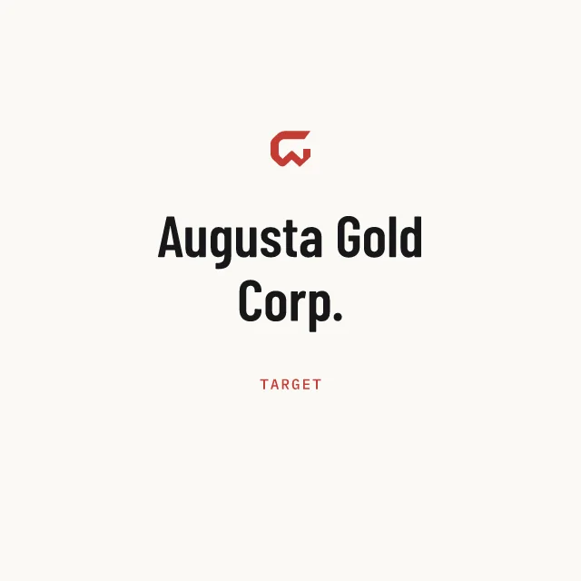 Target: Augusta Gold Corp.