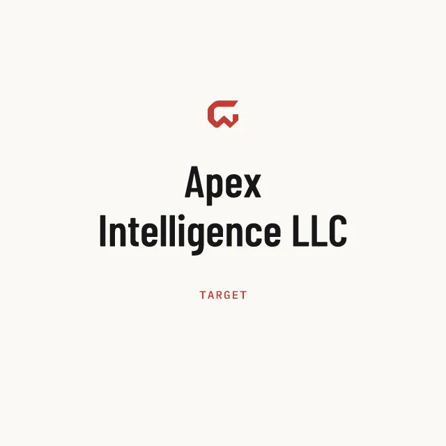 Target: Apex Intelligence LLC