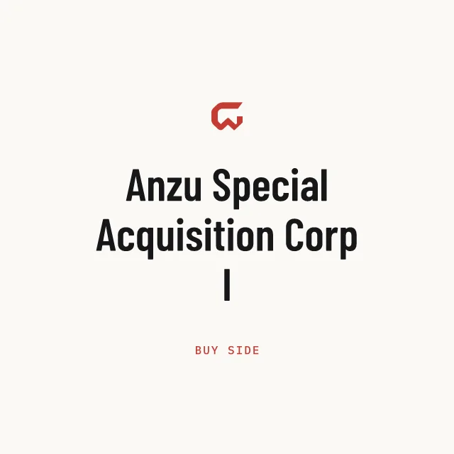 Buy side: Anzu Special Acquisition Corp I