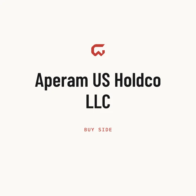 Buy side: Aperam US Holdco LLC