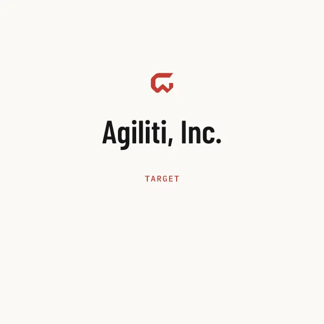 Target: Agiliti, Inc.