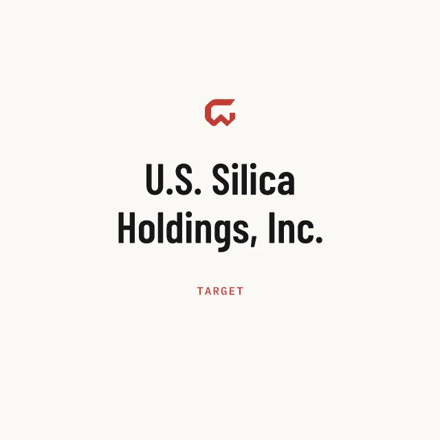 Target: U.S. Silica Holdings, Inc.