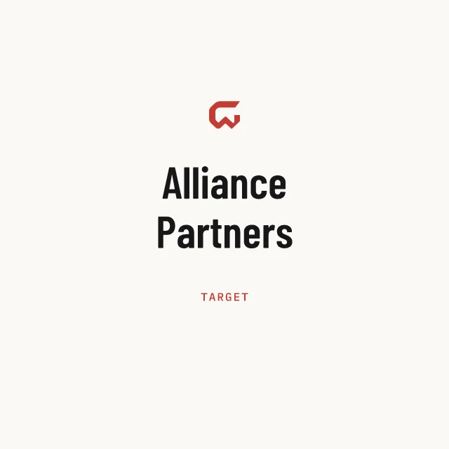 Target: Alliance Partners