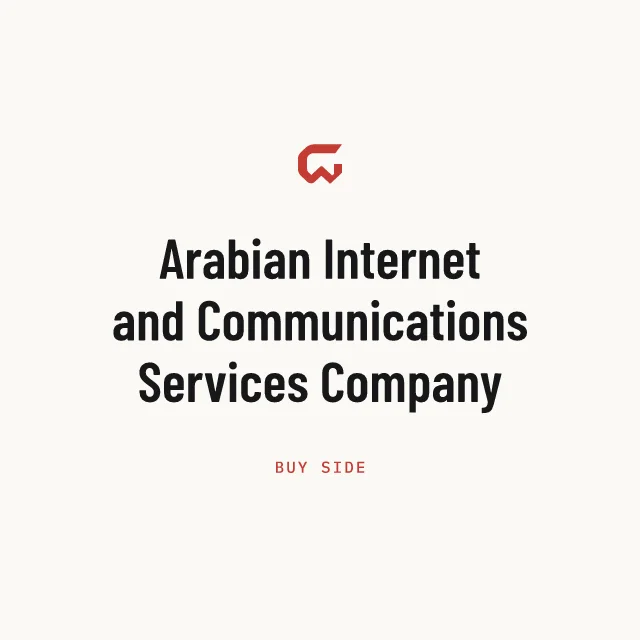 Buy side: Arabian Internet and Communications Services Company