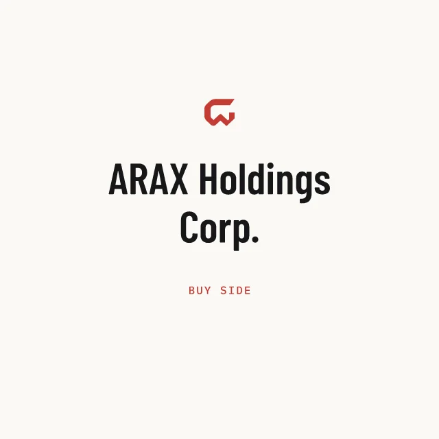 Buy side: ARAX Holdings Corp.