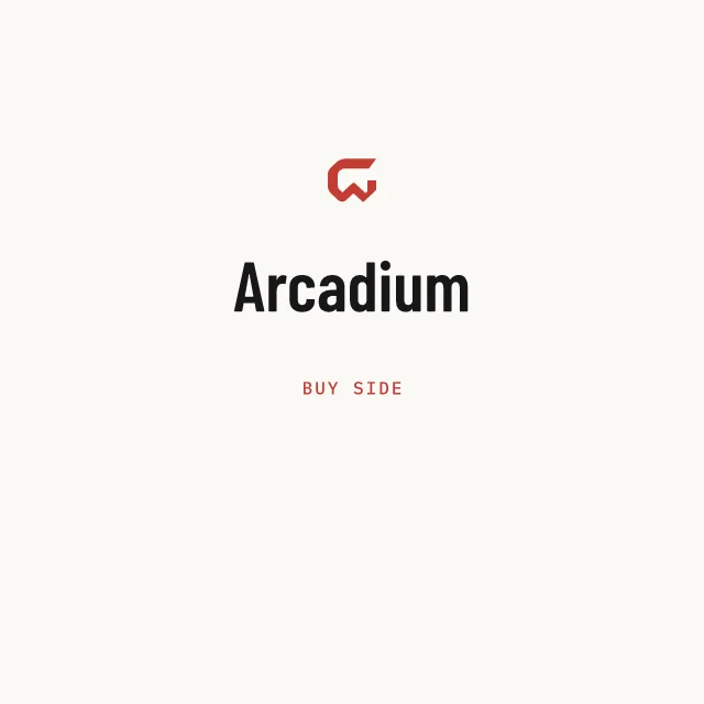 Buy side: Arcadium