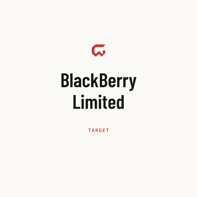 Target: BlackBerry Limited