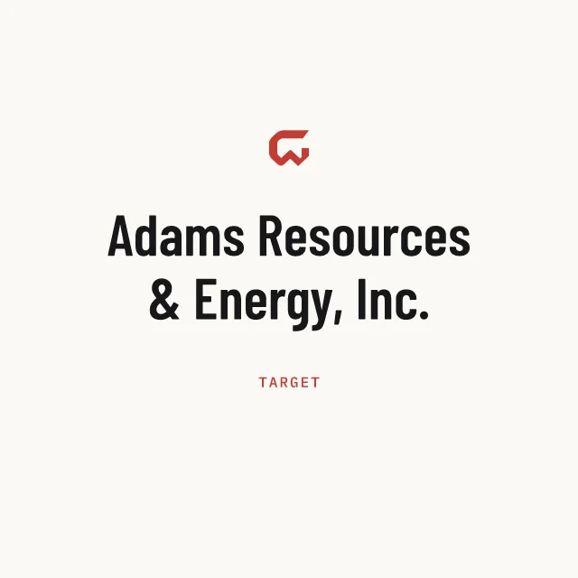 Target: Adams Resources & Energy, Inc.