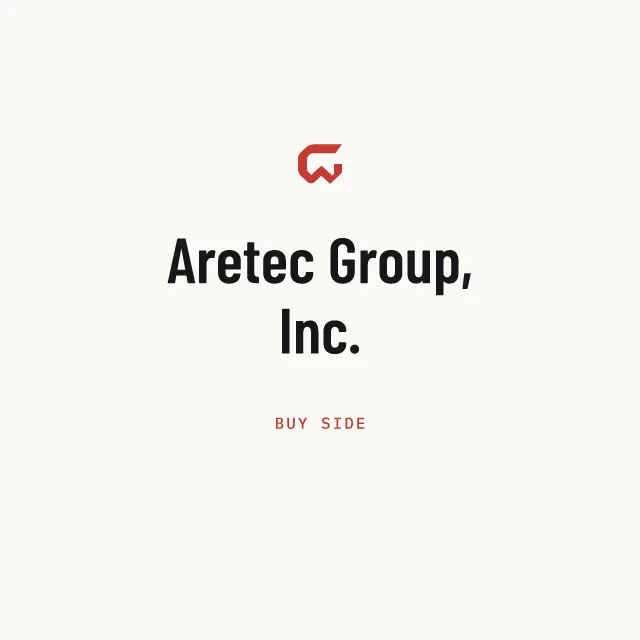Buy side: Aretec Group, Inc.