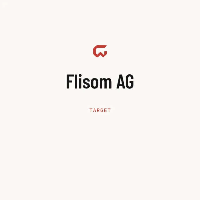 Target: Flisom AG