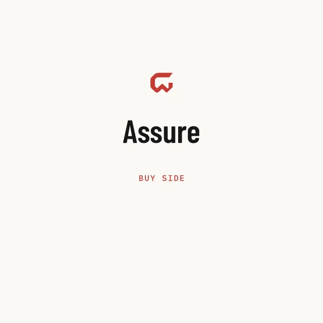Buy side: Assure