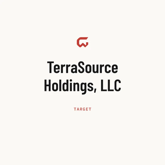Target: TerraSource Holdings, LLC