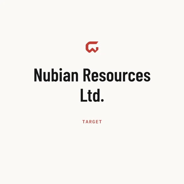 Target: Nubian Resources Ltd.