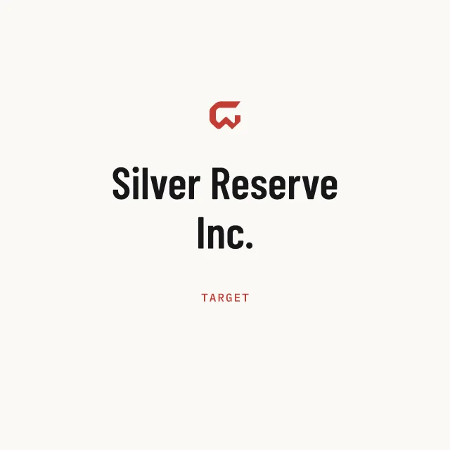 Target: Silver Reserve Inc.