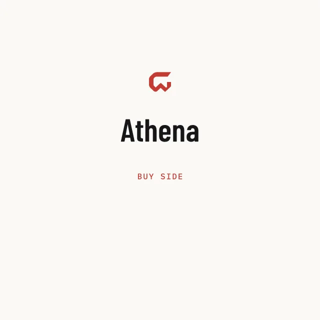Buy side: Athena