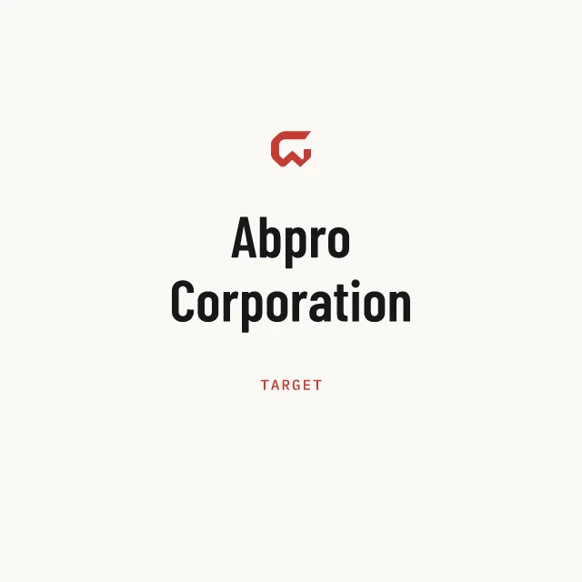 Target: Abpro Corporation
