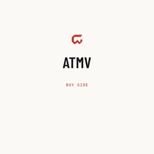 Buy side: ATMV