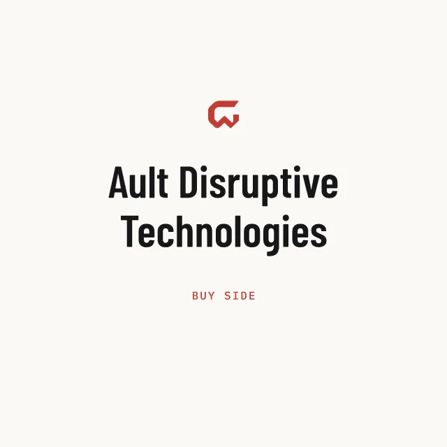 Buy side: Ault Disruptive Technologies
