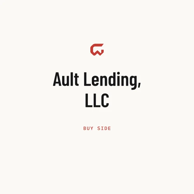 Buy side: Ault Lending, LLC