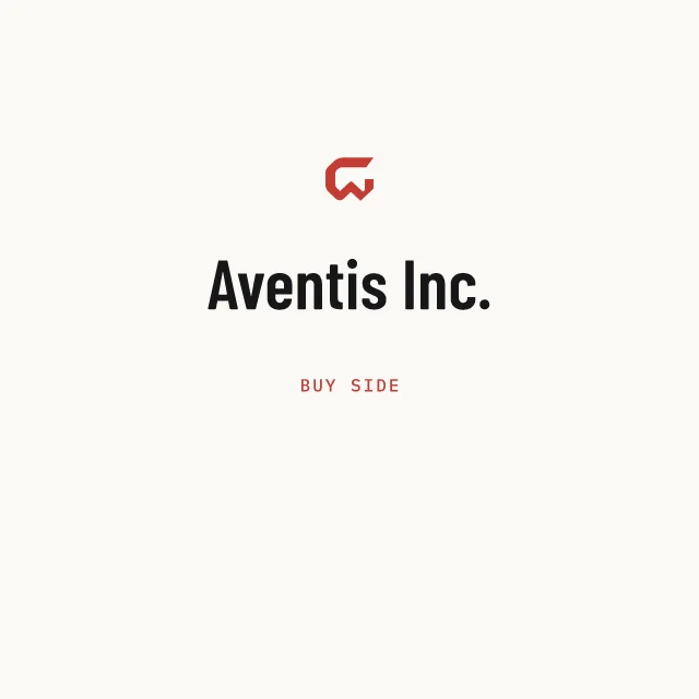 Buy side: Aventis Inc.