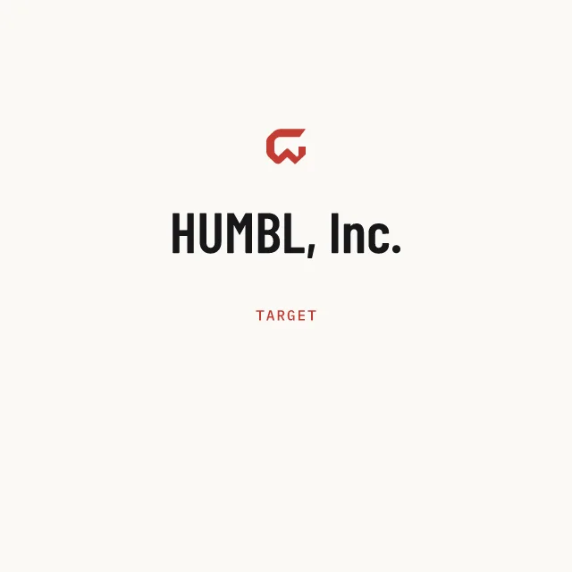 Target: HUMBL, Inc.