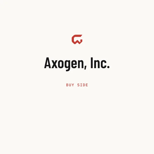 Buy side: Axogen, Inc.