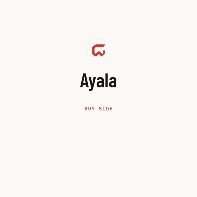 Buy side: Ayala