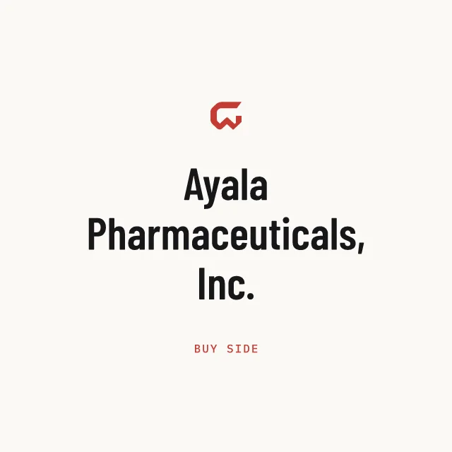 Buy side: Ayala Pharmaceuticals, Inc.
