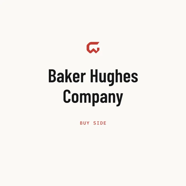 Buy side: Baker Hughes Company