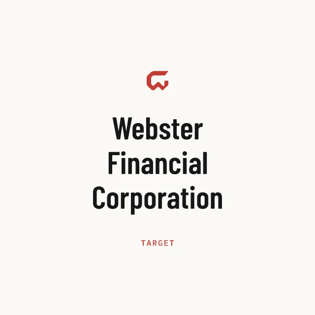 Target: Webster Financial Corporation