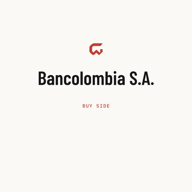 Buy side: Bancolombia S.A.