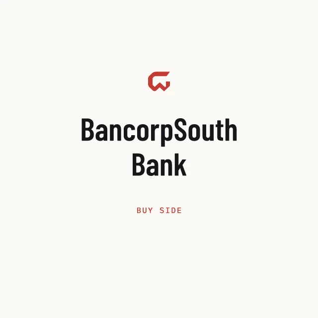Buy side: BancorpSouth Bank