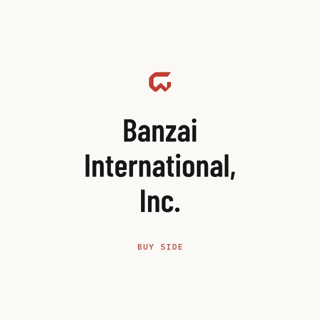 Buy side: Banzai International, Inc.