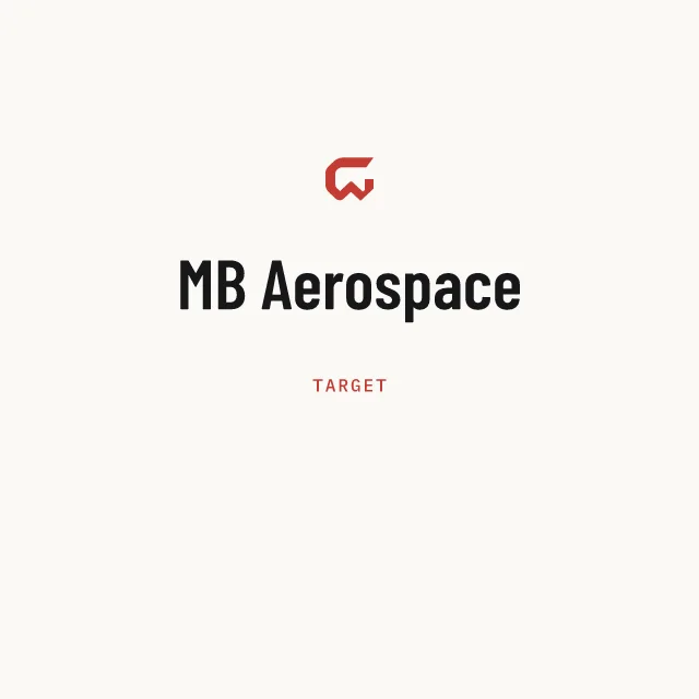 Target: MB Aerospace