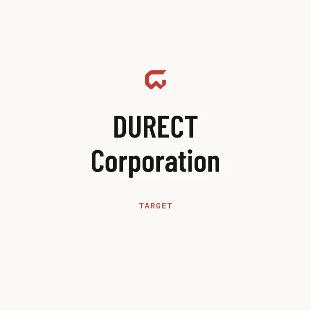 Target: DURECT Corporation