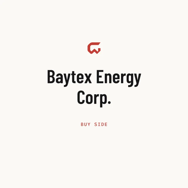 Buy side: Baytex Energy Corp.