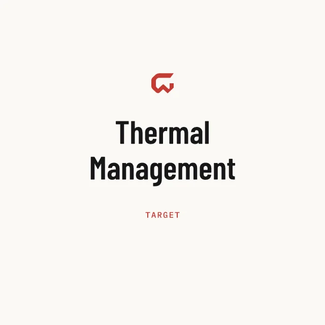 Target: Thermal Management