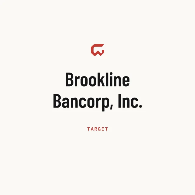 Target: Brookline Bancorp, Inc.