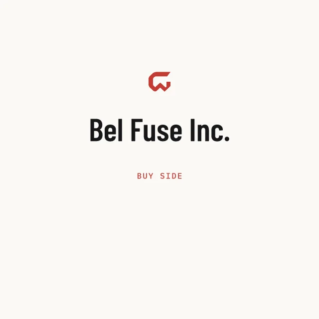Buy side: Bel Fuse Inc.