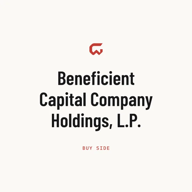 Buy side: Beneficient Capital Company Holdings, L.P.