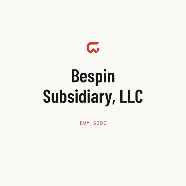 Buy side: Bespin Subsidiary, LLC