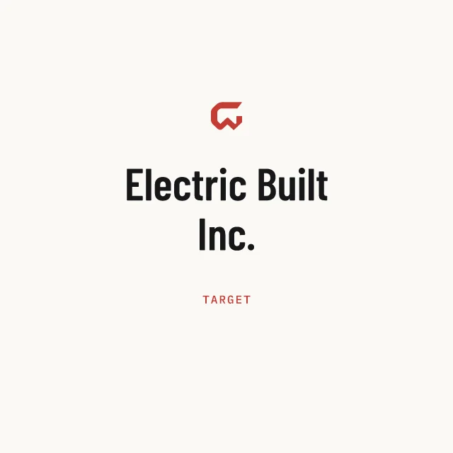 Target: Electric Built Inc.