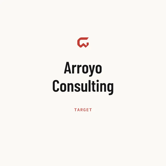 Target: Arroyo Consulting