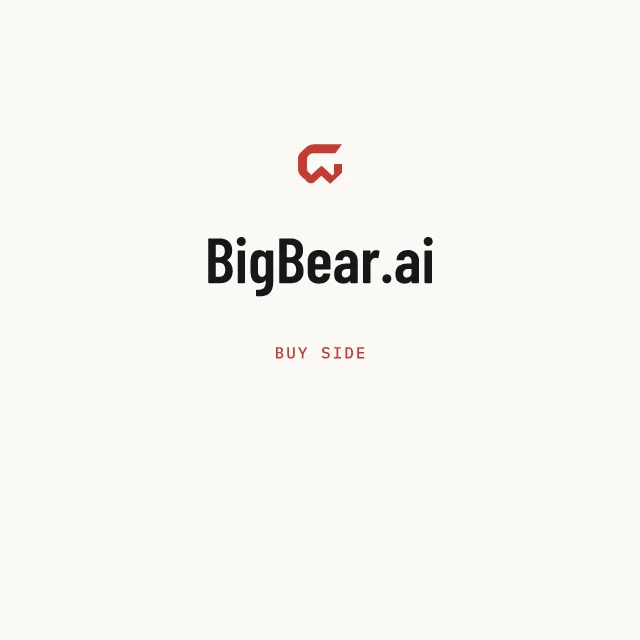 Buy side: BigBear.ai